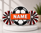 Personalized 3D Printed Soccer Cheer Stick | Custom Name & Team Colors | Soccer Spirit Pom Poms
