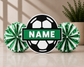 Personalized 3D Printed Soccer Cheer Stick | Custom Name & Team Colors | Soccer Spirit Pom Poms